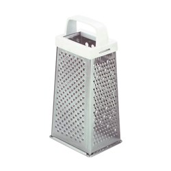 5 Sided Stainless Steel Grater With Plastic Handle
