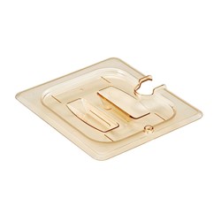 Cambro High Heat Insert Pan Lid Amber 1/6 60HPCHN