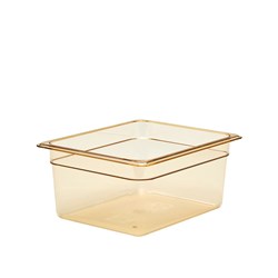 Cambro High Heat Insert Pan Amber 1/2 150mm 26HP
