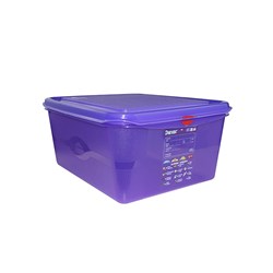 Airtight Container 1/2 With Lid 150mm Purple Gastronox