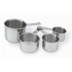 5 Pce Stainless Steel Measuring Cup Set 