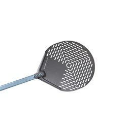 Evoluzione Round Perforated Pizza Peel 170mm Gi.Metal