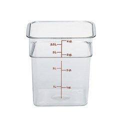 Camsquare Container Clear 3.8L