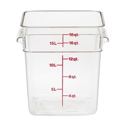 Camsquare Container Clear 17.2L
