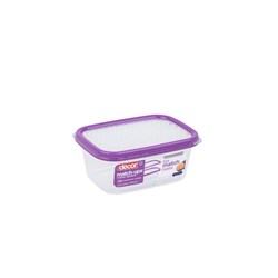 Match-Ups Basics Oblong Container Purple 500ml