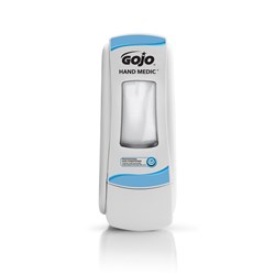 Adx-7 Hand Medic Plastic Manual Hand Soap Dispenser White 90x90x240mm 700ml