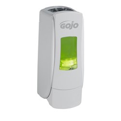 Adx Plastic Manual Hand Soap Dispenser White 90x90x245mm 700ml