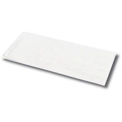 Paper Satchel Bag White No.1 500/Pkt 195X95x45mm