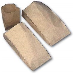 Paper Satchel Bag Brown No.4 500/Pkt 295X125x75mm