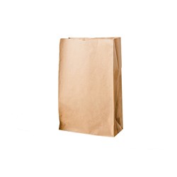 Self Opening Satchel Bag No.16 Kraft Brown 380x240x120mm