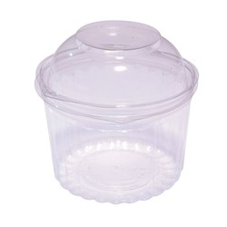 Shobowl Plastic Container & Dome Lid 455ml