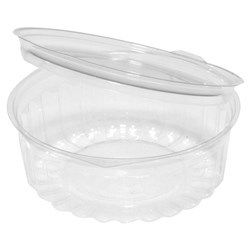 Sho Bowl Container & Flat Lid Plastic 227ml
