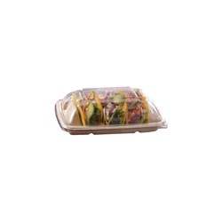 Pulp Pet Taco Tray Lid Clear Suits 153mm