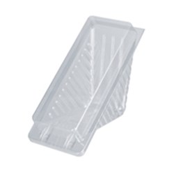 Plastic Sandwich Wedge Clear Extra Large