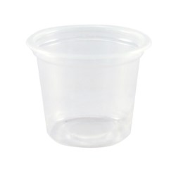 Plastic Portion Cup Clear 96ml 