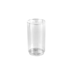 Bfooding Clear Plastic Mini Cylinder Dish75ml