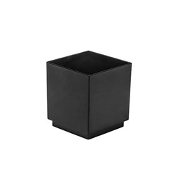 Mini Cube Blk Plastic 40X40x45mm 65Ml 50/Pkt