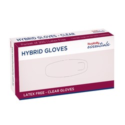 Glove Hybrid Clr Sml Powder Free 200/Pkt (5)