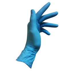 Nitrile Powder-Free Gloves Blue Large