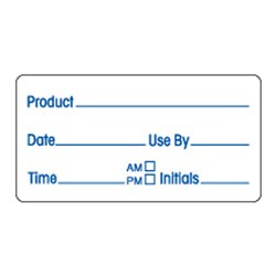 Removable Product Label 500/Roll