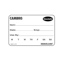 Label Storesafe Food Rotation 250/Roll 50X76mm (6)