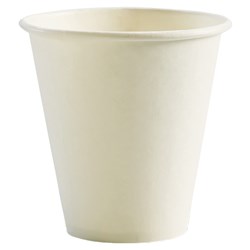 Biocup Single Wall Coffee Cup White 8oz 240ml