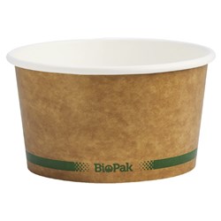 3445675 - Biobowl Paper Bowl Kraft Brown 355ml