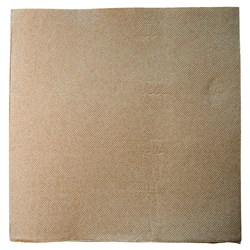 Paper Lunch Napkins Kraft Brown 1/4 Fold 300x300mm
