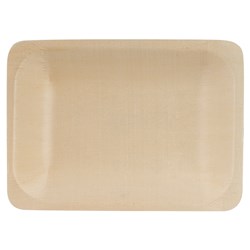 Biowood Wooden Rectangle Bowl 200x140mm