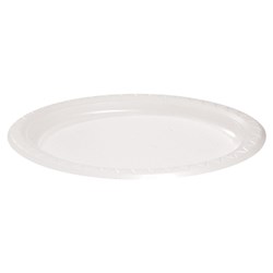 Plastic Oval Plate