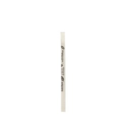 Paper Straw Cocktail Blk Wrapped 1000/Ctn