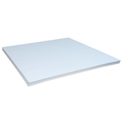 Paper Table Top Sheet White 750x750mm 