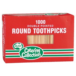 TOOTHPICK DBL ENDED 1000/PKT (12)