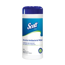 Scott Antibacterial Alcohol Wipes 4100