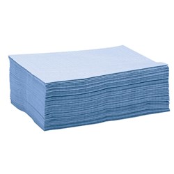 Roar Single Sheet Wiper Blue 32.5X49cm 250/Ctn
