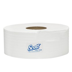 Scott 1Ply Maxi Jumbo Toilet Roll White 800Mtr 6/Ctn