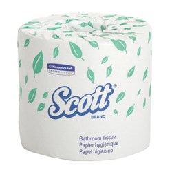 Scott 2Ply Toilet Roll Recycle 550 Sheet Bleached 40/Ctn