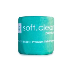 Soft Clean Premium Toilet Roll 3 Ply 225 Sheets