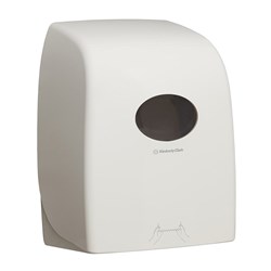 Aquarius Plastic Hand Towel Roll Dispenser White 326x241x430mm