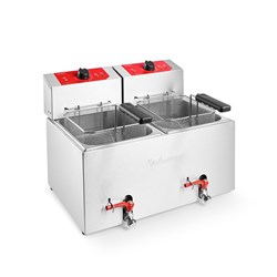 Valentine Double Pan Benchtop Fryer 2x7L 15A TF77T