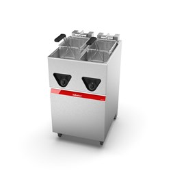 Valentine Double Pan Electric Fryer 2x10L 25A CORE2525