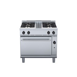 Waldorf 4 Burner Static Oven Gas Range 705x805x972mm RNL8510G
