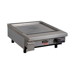 GRIDDLE GAS SMOOTH PLATE GPGDB24 610X800X550MM
