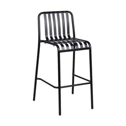 Bordeaux Barstool Black Durafurn