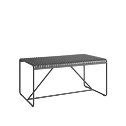 Bordeaux Table Dark Grey 140x80cm Durafurn