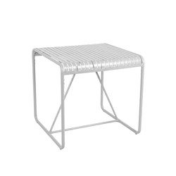 Bordeaux Table White 80x80cm Durafurn