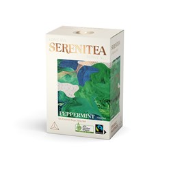 SERENITEA PEPPERMINT PYRAMID TEA BAGS