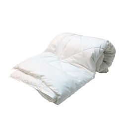 Microfibre Quilted Quilt Insert Single White