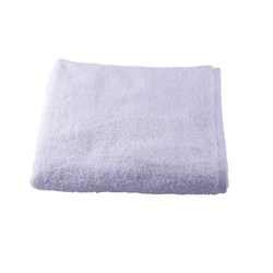 Plush Bath Towel White 700x1500mm