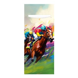 Race Day Cutlery Pouch 85x200mm With 3 Ply Napkin White Yiassoo